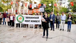 Bayan cinayetleri Seferihisar’da protesto edildi