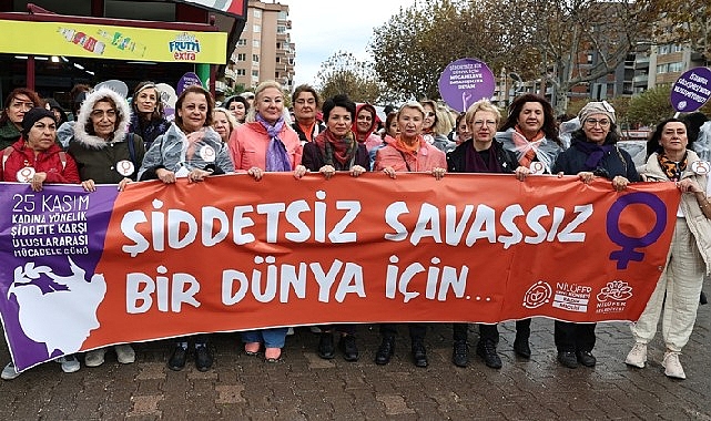 Bayanlar şiddete karşı seslerini yükseltti