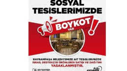 Bayrampaşa Belediyesi’nden İsrail eserlerine boykot kararı