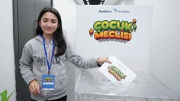 Beylikdüzü çocuk meclisi yeni liderini seçti