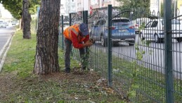 Büyükşehir’den Evliya Çelebi Caddesi’nde refüj çalışması