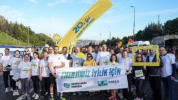 CK Güç çalışanları İstanbul Maratonu’nda otizmli çocuklar için koştu