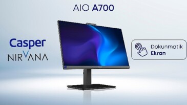 Dokunmatik ekranlı casper nırvana aıo a700 iş dünyasının tüm gereksinimlerine karşılık veriyor !
