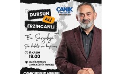 Dursun Ali Erzincanlı Canik’te