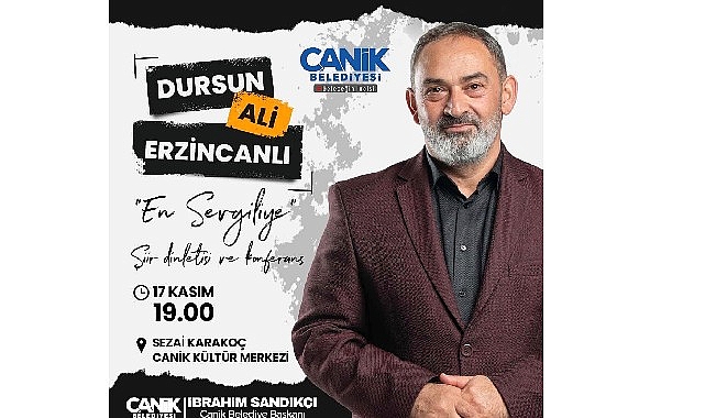 Dursun Ali Erzincanlı Canik’te