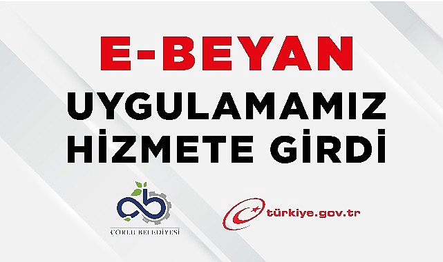 E-Beyan Uygulamamız Hizmete Girdi