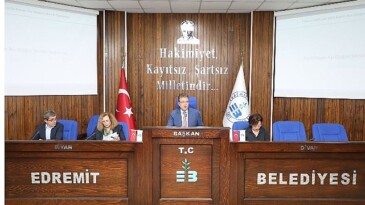 Edremit Belediye Meclisi Kasım ayı toplantısı yapıldı