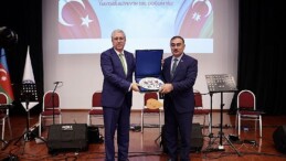 Ege’de “Türkiye Cumhuriyeti’nin 100 Yılı ve Azerbaycan’ın Ulusal Başkanı Haydar Aliyev’in Doğumunun 100 Yılı” kutlandı