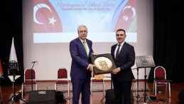 Ege’de “Türkiye Cumhuriyeti’nin 100 Yılı ve Azerbaycan’ın Ulusal Önderi Haydar Aliyev’in Doğumunun 100 Yılı” kutlandı