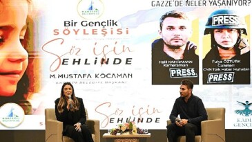 Fulya Öztürk gazze’de yaşananları anlattı