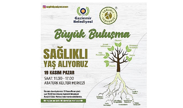 Gaziemir’de Sağlıklı Yaş Alma buluşmaları başlıyor