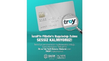 Gölcük belediyesi’nden israil boykot’u: maaş kartları troy’a taşınıyor