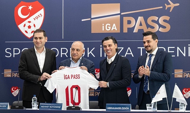 İGA PASS, A Ulusal Bayan ve Erkek Futbol Ekiplerinin ‘Resmî Sponsoru’ oldu