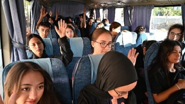 Kemer Belediyesi’nden okul servislerine kontrol