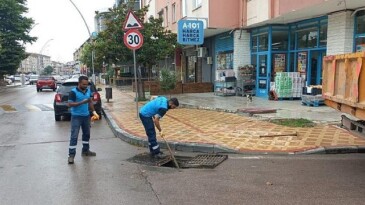 Kocaeli Büyükşehir, sağanak yağış öncesi teyakkuza geçti