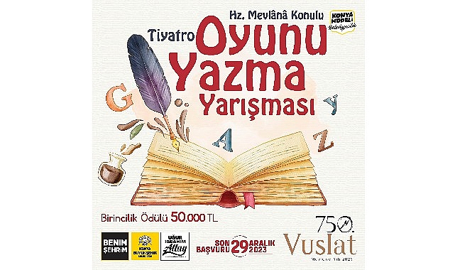 Konya Büyükşehir Hz. Mevlana Bahisli İki Müsabaka Düzenliyor