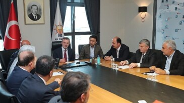 Lider Altay, Milletvekilleri ve AK Parti Vilayet İdaresi Genel Lider Yardımcılarını Ziyaret Etti