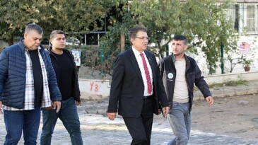 Lider Arslan çalışmaları yerinde takip etti