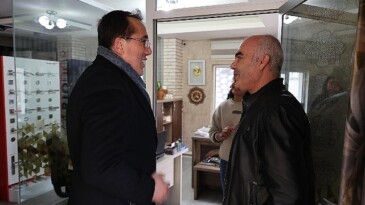 Lider Savran’dan esnaf ve mesken ziyaretleri