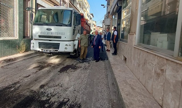 Lider Selvitopu’dan “su baskını” ve asfalt kontrolü