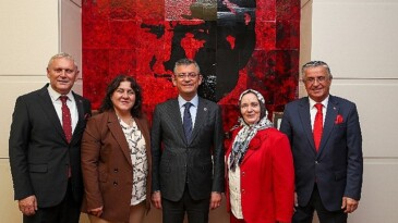 Lider Topaloğlu, CHP Genel Lideri Özgür Özel’i ziyaret etti