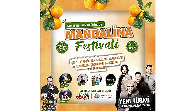 Mandalina Şenliği İçin Geri Sayım Başladı