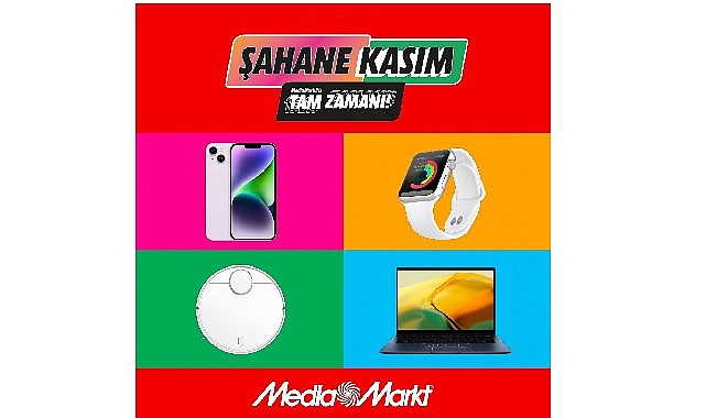 MediaMarkt’ın ”Şahane Kasım” Fırsatları Yeni Eserlerle Devam ediyor!