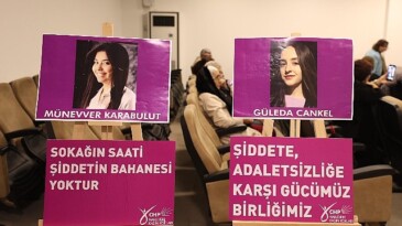 Narlıdere, bayana şiddete karşı tek ses oldu