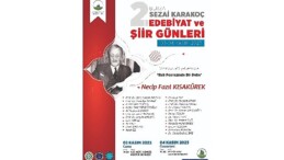 Necip Fazıl Kısakürek Osmangazi’de anılacak