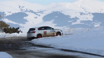 Sarıkamış’ta Ralli Heyecanı