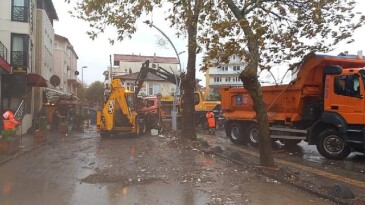 Şile’ye 94 işçi, 38 araçla müdahale edildi