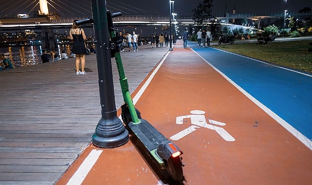 Skuter sürat hududu 5 ilçede 12.5 KM/Saat oldu