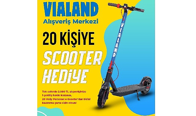 Vialand’den ikram 20 scooter kampanyası