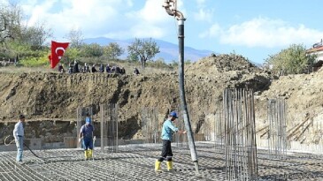 Yeniceköy Hz. Ali Mescidinin Temeli Merasimle Atıldı