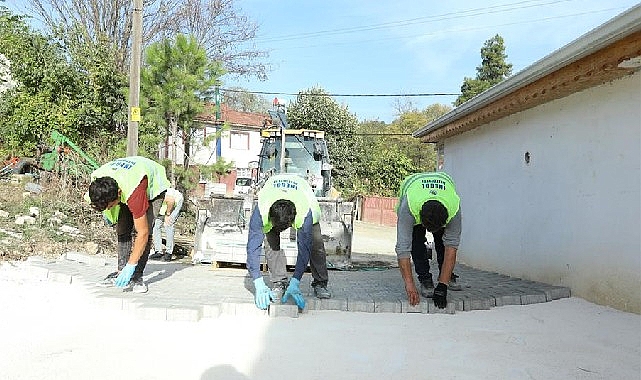 Yiğitköy’de Hem Alt Yapı Hem Yol Kaplamaları Tamam