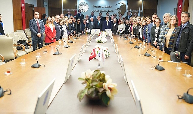 YÖK Lideri Prof. Dr. Özvar EÜ Senato toplantısına katıldı