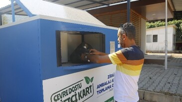 Zirai ambalaj atıkları toplama otomatlarının sayısı arttırıldı