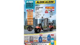 21 Aralık Günü A101’den Elektrikli Moped Fırsatı