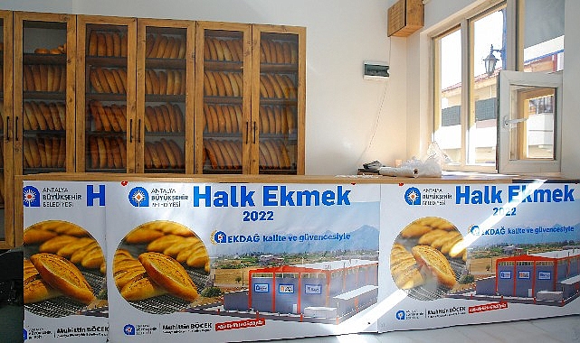 Akseki Cevizli Mahallesi’ne Halk Ekmek Büfesi