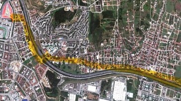 Alikahya Stadyum Tramvay Sınırı başlıyor