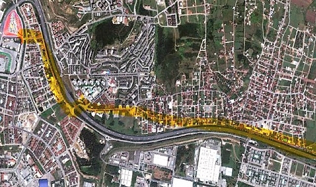 Alikahya Stadyum Tramvay Sınırı başlıyor