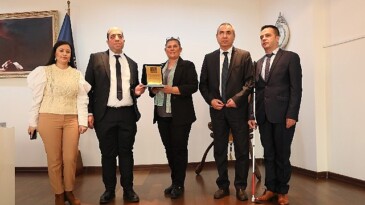 Altı Nokta Körler Derneği’nden Lider Çerçioğlu’na ziyaret