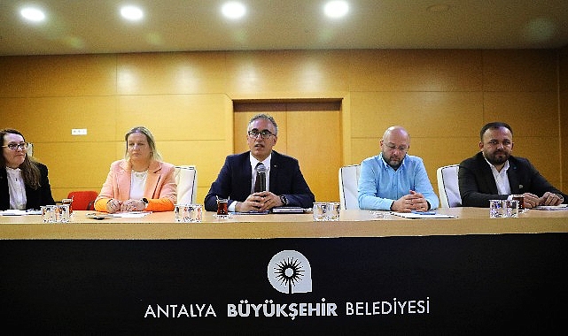 Antalya’da yapılacak çalışmalar belirlendi 