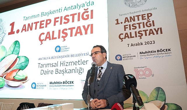 Antalya’dan Antep fıstığı üretimi hamlesi 