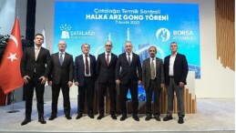 Borsa İstanbul’da Gong, ÇATES için Çaldı