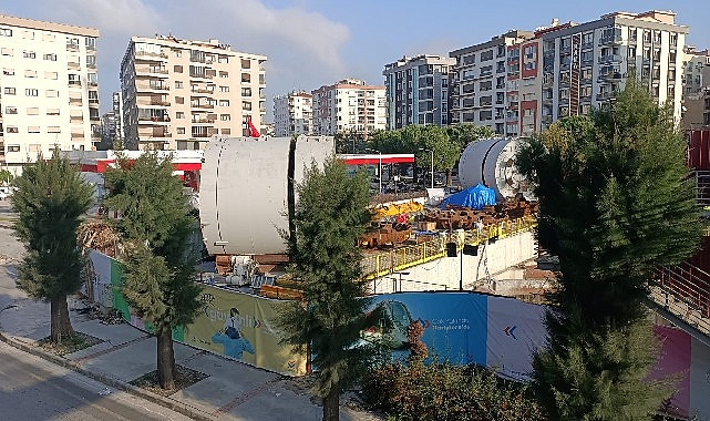 Buca Metrosu’nda TBM’ler için geri sayım başladı