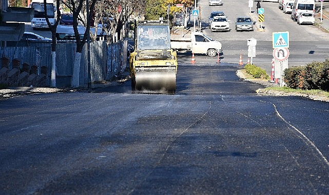 Büklüm Caddesi’nde tamirat çalışması tamamlandı