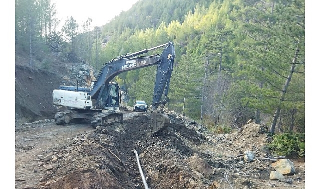 Büyükşehirden Dalaman’da Ek Su Kaynağı Çalışması