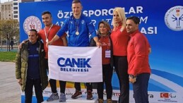 Canikli Ulusal Sportmen Ali Topaloğlu Rekorlara Doymuyor