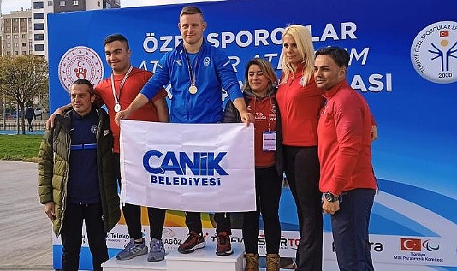 Canikli Ulusal Sportmen Ali Topaloğlu Rekorlara Doymuyor